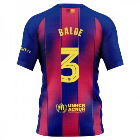 FC Barcelona Balde 3 Hjemme 2025-26 - Fodboldtrøjer (S/S) FC Barcelona Balde 3 Hjemme 2025-26 - Fodboldtrøjer (S/S)
